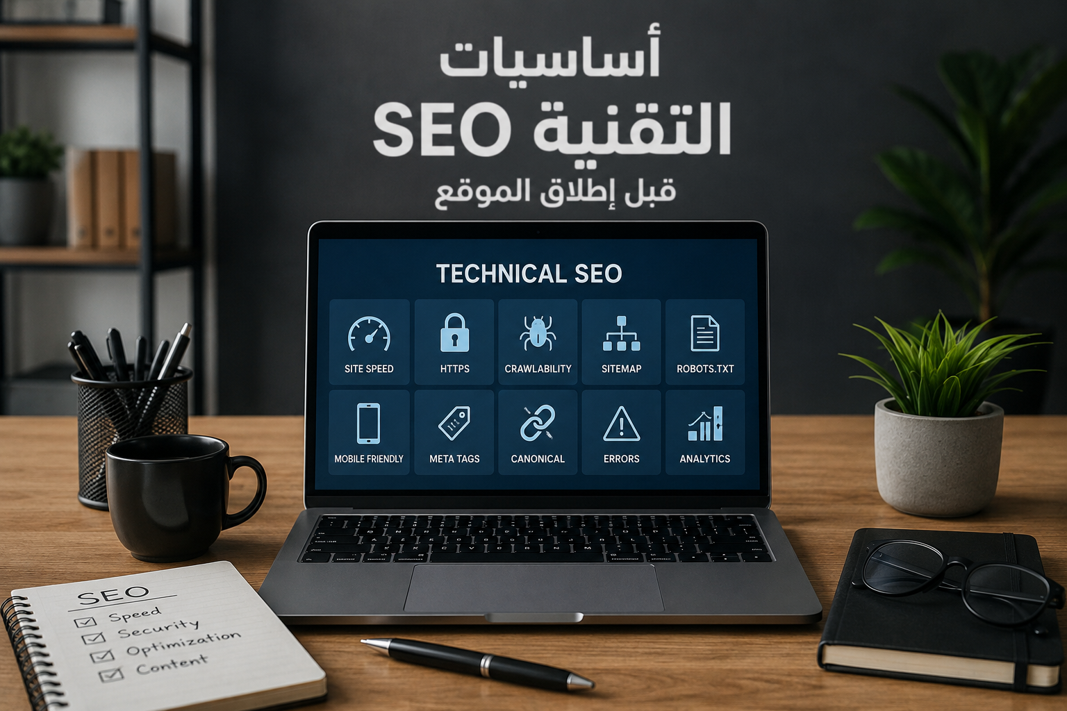 أساسيات SEO التقنية قبل إطلاق الموقع